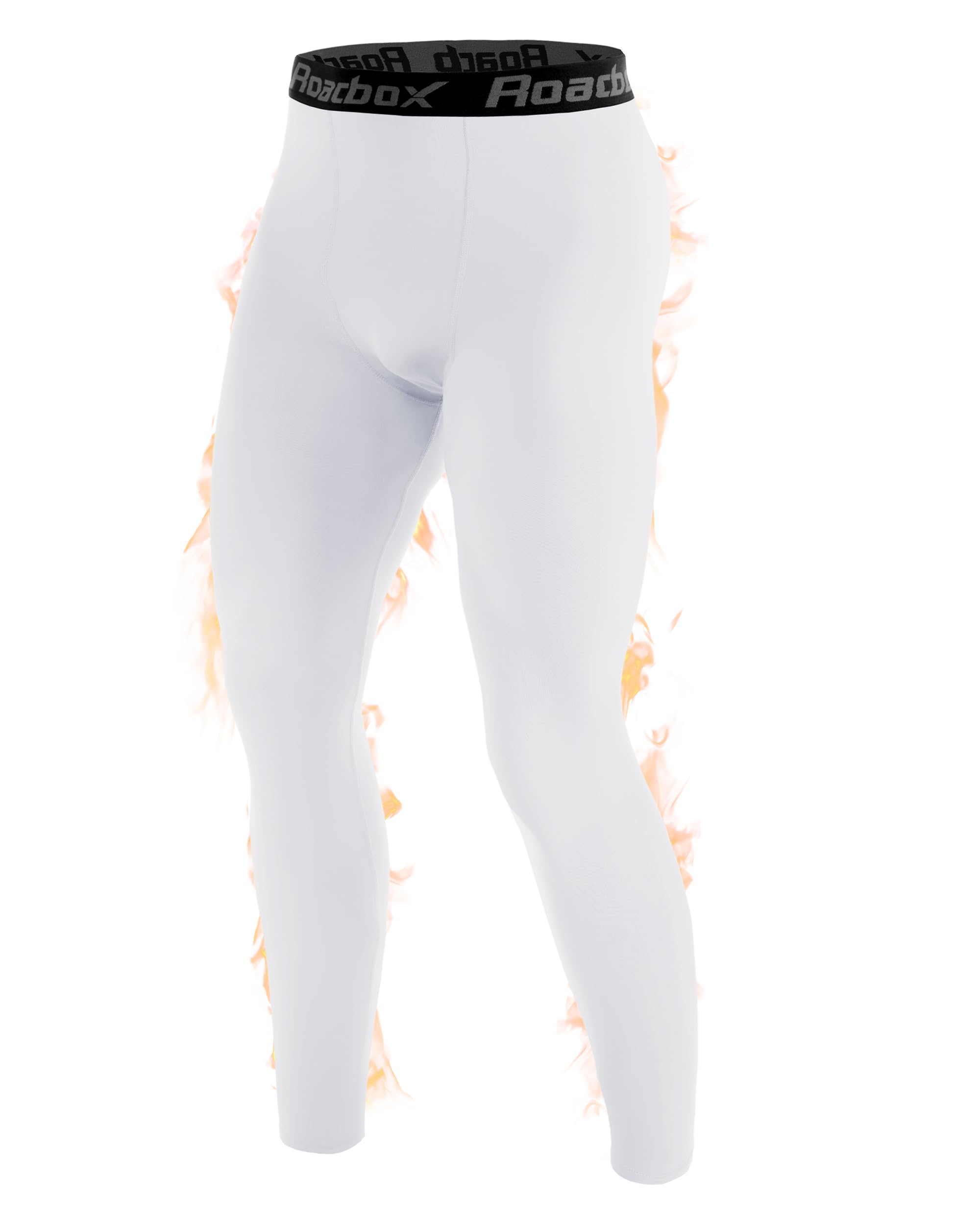 Men's Thermal Compression Pants, Fleece Lined Running Tights Leggings, Athletic Ski Base Layer Bottoms Cold Weather-image-41