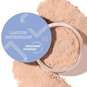 Soft Focus Loose Setting Powder Makeup,Oil Control Lightweight Matte Finishing Powder Foundation Makeup,Lasting Waterproof Face Powder Cruelty Free,Puff Included(NATURAL BEIGE)