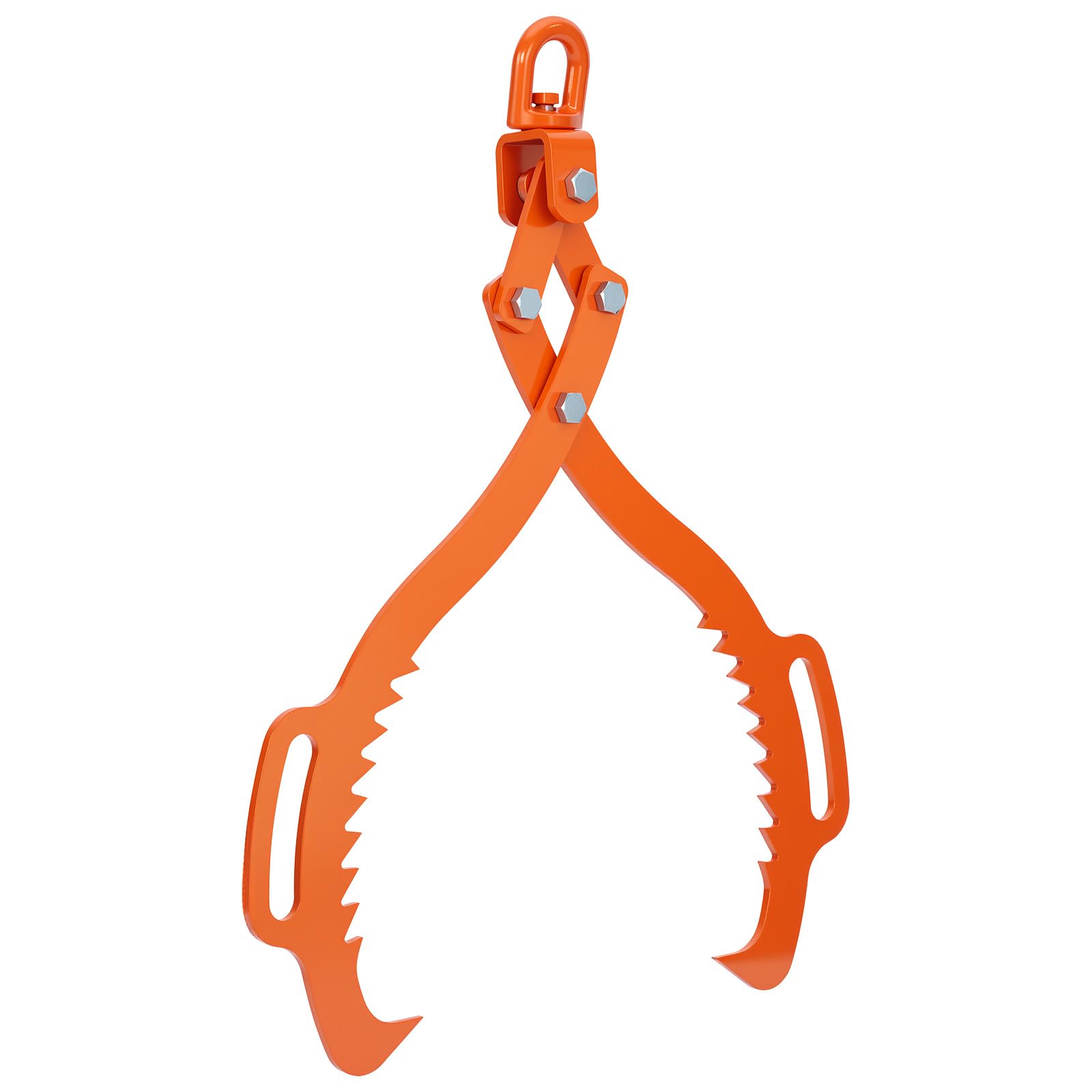 Garvee Log Lifting Tongs 28 in,2 Serrated Claw Hook Log Tongs,1543Lbs Capacity Heavy Duty Timber Claw Hook, Logging Tools for Tractors, Trucks, Forklifts, ATV Logging, Lumber Handling