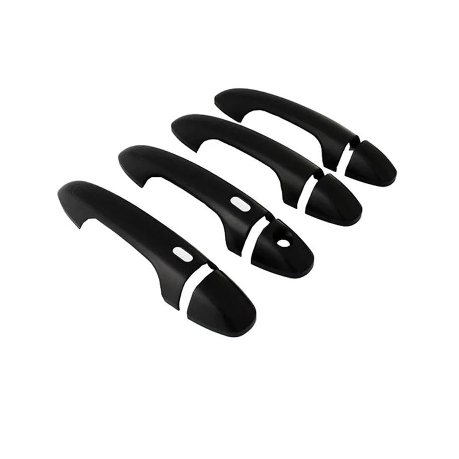 FIXCOR for Toyota for RAV4 2013~2018 RAV 4 XA40 Car Door Handles Cover Exterior Scratch Protective Decor Car Accessories(2 keyless Entry)