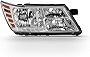 AKKON - For 2009-18 Dodge Journey Passenger Side Only Headlight Assembly Chrome Housing Clear Lens