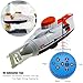 Tipmant RC Submarine Toy Remote Control Boat Underwater Diving Waterproof for Fish Water Tank Kids Birthday Gift (White)