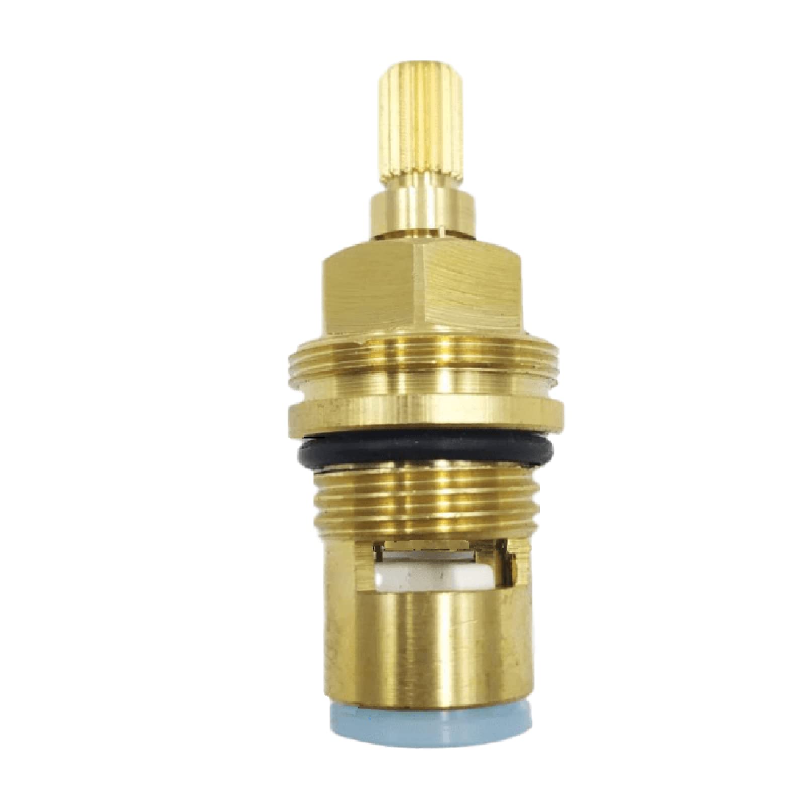 Replacement Faucet Valve,Tap Cartridge Brass Ceramic Disc, Quarter Turn Inner