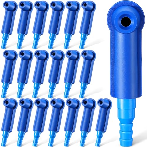 Innconee 20 Pcs Brake Bleeder Adapter Joint Kit Exchange Tool Connector Brake Fluid Bleeder Car Oil Bleeding Pump Exchange Adapter for Cars Trucks Vehicles System Bleeding Tools