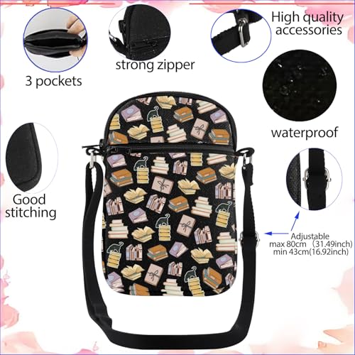JYTAPP Book Lovers Crossbody Bag Things I Do In My Spare Time Crossbody Purse Gifts for Books Lovers Bookworm Gifts2