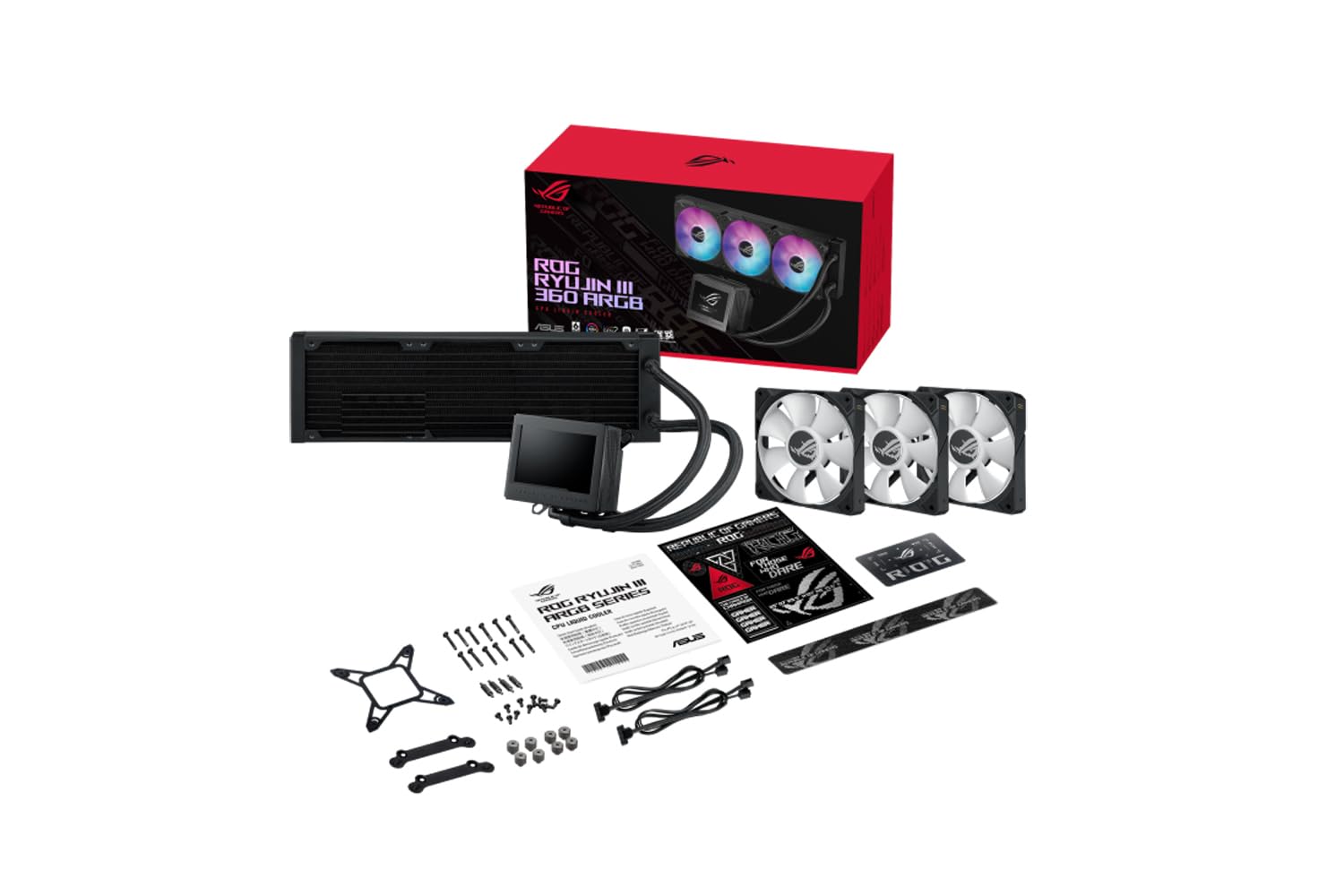 Asus - Kit Watercooling ROG RYUJIN III 360 ARGB noir
