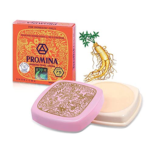 3 X Promina Ginseng Pure Pearl Face Cream Removal Freckle & Acne Dark Spot White 11g., Thailand.