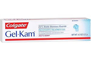 Gel-Kam Fluoride Preventive Treatment Gel: Protect Your Smile with Burst!