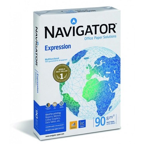 Caja 2500 Folios Navigator Expression 5x paquete 500 hojas 90gr A4 741428AV