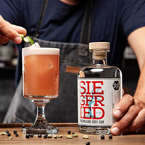 Siegfried Rheinland Dry Gin | Weltweit ausgezeichneter Premium Gin | Micro-batch Gin mit 18 Botanicals | Regionalität und Weltklasse | 41% | 500ML | - Image 4