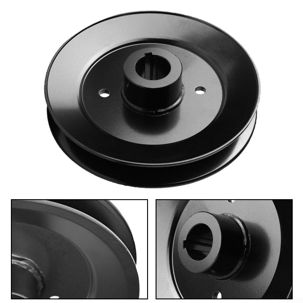 Polea de cubierta para cortacésped, polea de cubierta de 54 pulgadas compatible con 033-4890-00, para polea de cortacésped de giro cero para la serie MZ ZT (2 piezas)