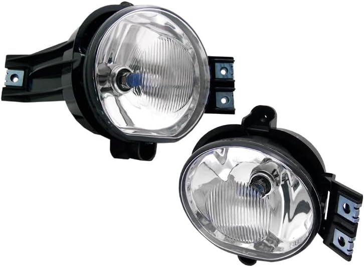For Dodge Ram 1500/2500/3500/ Durango Bumper Chrome Fog Lights Lamp
