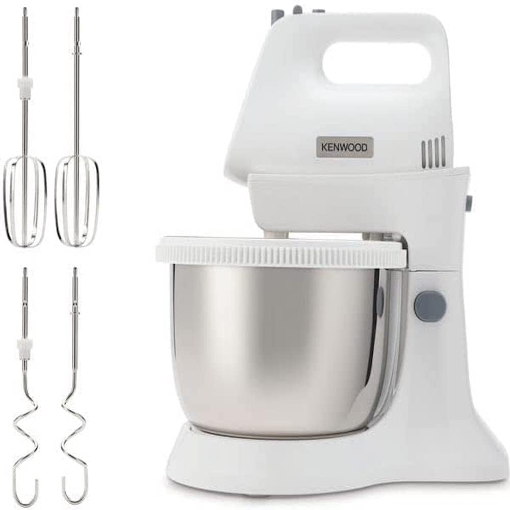 Kenwood Chefette HM680 Hand Mixer with Stainless steel Bowl, 5 speeds