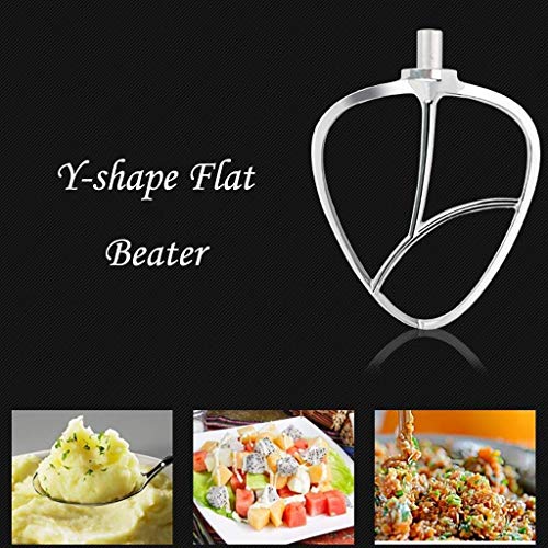 MOSHUO Handmixer Ständer Schneebesen Mixer Edelstahl Kippkopf 5L 6-Gang Multifunktions Home Küche Vollautomatisch Klein… – Bild 3