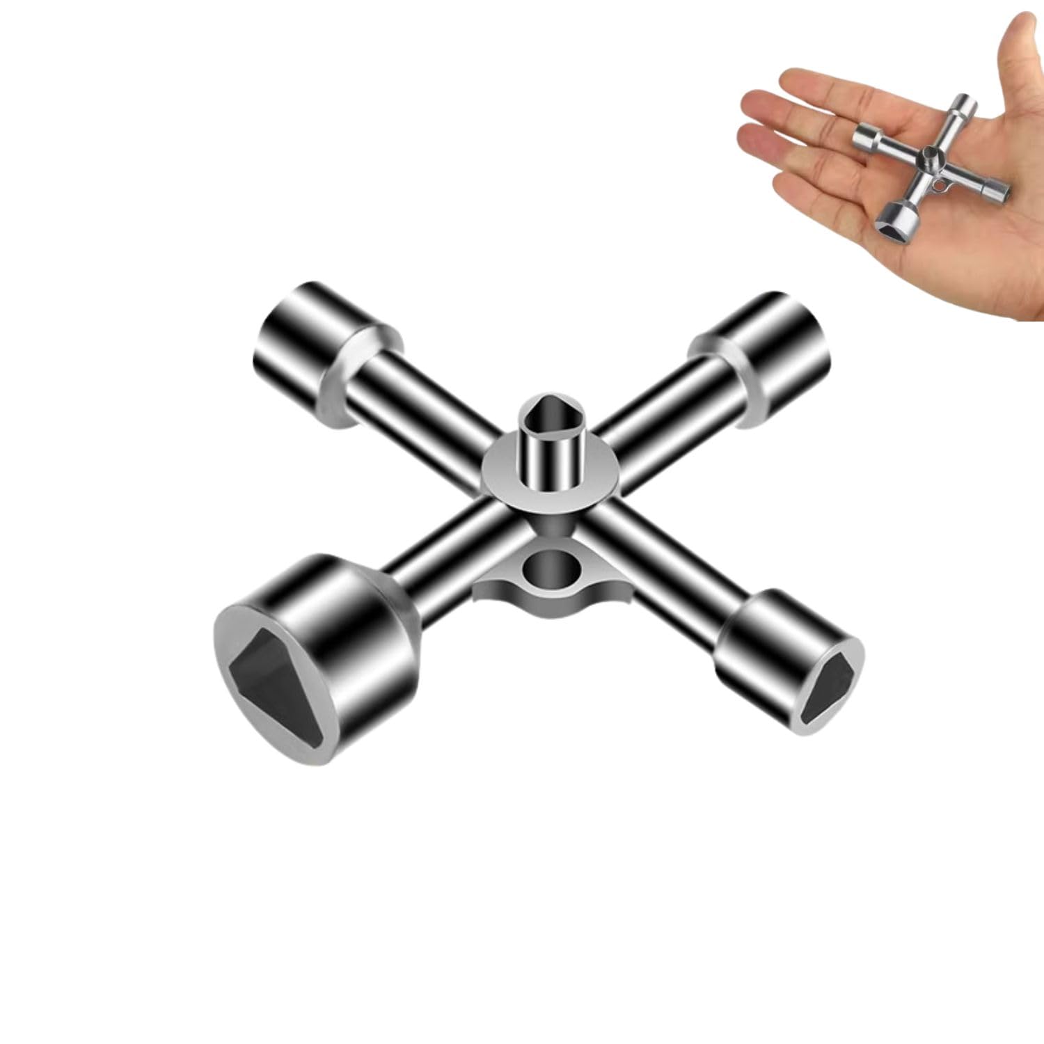 2 Chiavi Triangolari Da 9 Mm Con Interruttore A Chiave Triangolare Per Emergenza Con Sollevatore A Gas Elettrico 96207792