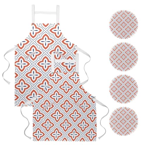 Tablier de cuisine pour pâtisserie et nettoyage de la maison style oriental