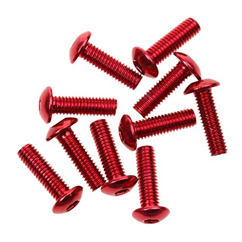 10 x Viti Bullone Telaio in Alluminio Targa