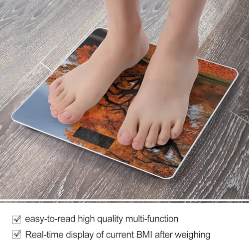 Báscula digital para baño inteligente con plataforma vidrio templado miniatura 5