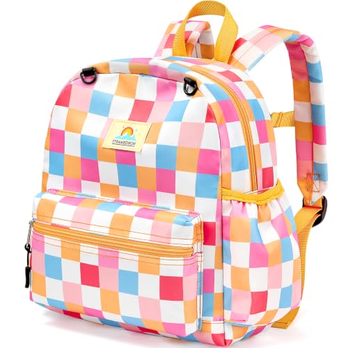 STEAMEDBUN Toddler Backpack Boys Girls 2-4, Preschool Daycare Backpack -12inch