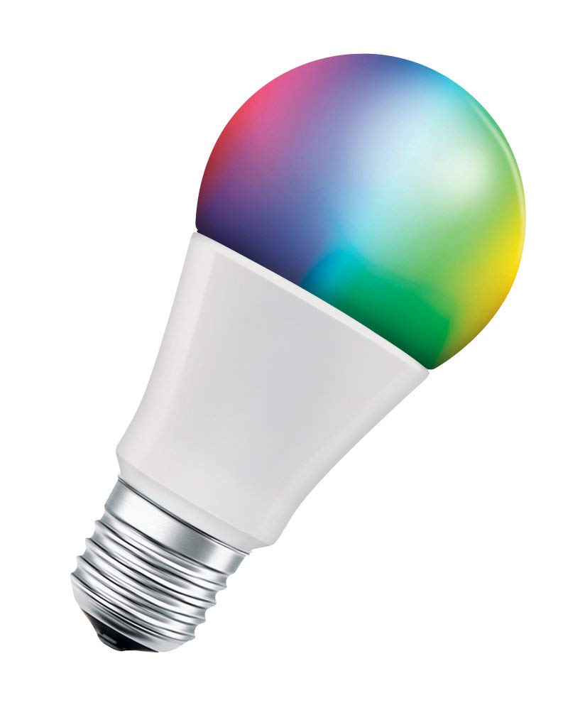 Ledvance Smarte LED-Lampe mit WiFi Technologie, Sockel E27, Dimmbar, Lichtfarbe änderbar (2700-6500K), RGB Farben änderbar, ersetzt Glühlampen mit 100 W, SMART+ WiFi Classic Multicolour, 3er-Pack