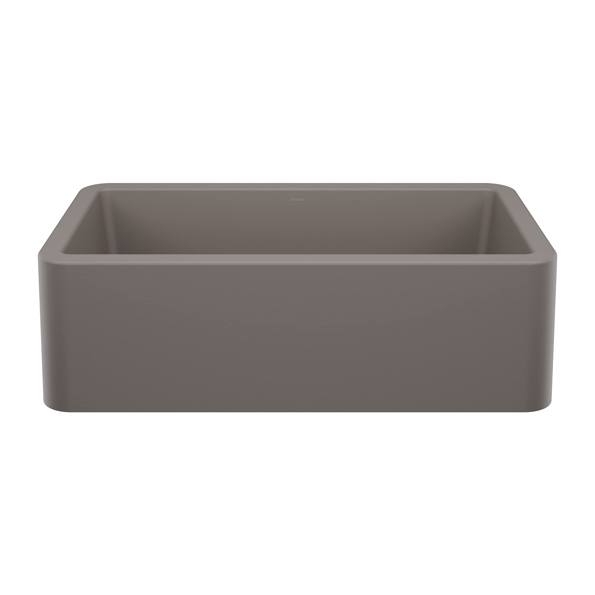 BLANCO 443114 IKON SILGRANIT Apron-Front Farmhouse Kitchen Sink, 33" L X 19" W - Volcano Gray