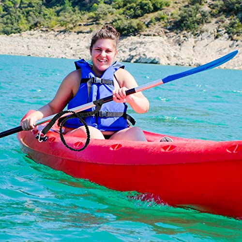 Woanger 10 Pcs Kayak Paddle Leash Kayak Rod Leash Kayak Accessories Kayak Paddle Lanyard Stretchable Coiled Rod For Kayaking Fishing Boating Canoeing Sup Rafting #TOP5