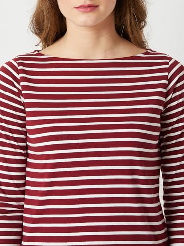 Image of Miss Chase Women's Round Neck Half Sleeves Cotton Lace and Pearl Detailing