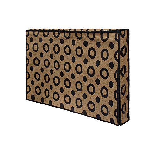 Image of DREAM CARE Double Use - Transparent & Printed Flap - 32 Inches LED TV Cover, Waterproof LED TV Cover for (LG, Samsung, Vu, Mi, Realme, TCL, Croma), SA02