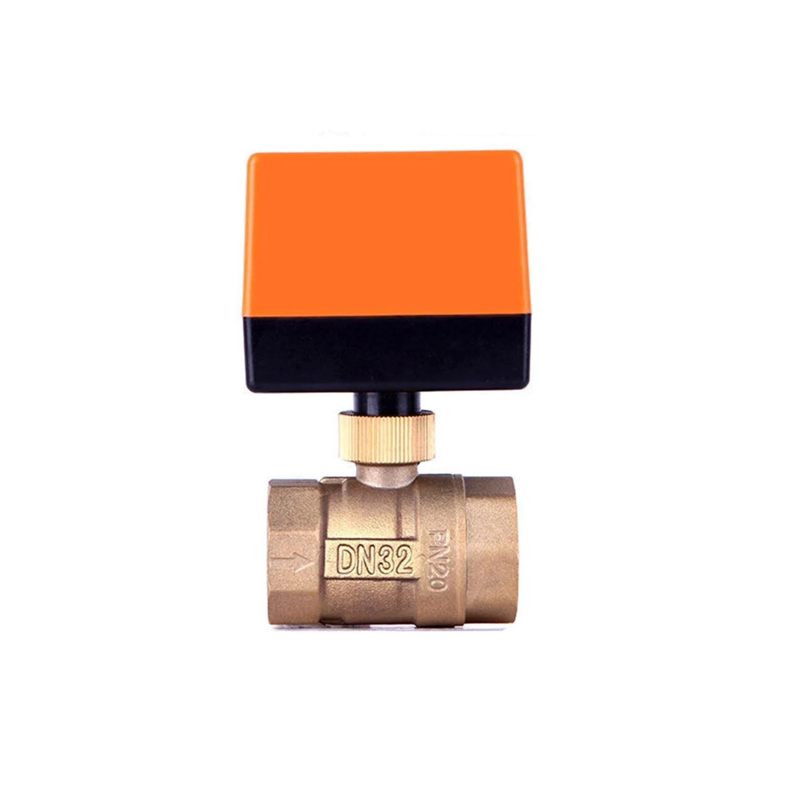Valvola A Sfera Motorizzata 1/2" 3/4" 1" 2" 220V 12V 24V Valvola A Sfera Elettrica In Ottone Con Controllo A 2 Punti A 3 Fili(1-1/2",220VAC)