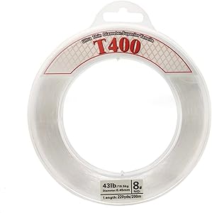 El iJiGui Hilo de Pesca es un sedal de nylon súper fuerte de 0,45 mm de diámetro y 200 metros de longitud. Su construcción de microfibra lo hace resistente, suave y redondo, ideal para los amantes de la pesca. La línea transparente es menos visible bajo el agua y ofrece buena flexibilidad y resistencia a la abrasión. También es adecuada para otros usos como colgar decoraciones, abalorios y manualidades.