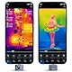 Thermal Master Wärmebildkamera Android P2 Pro Infrarot Kamera mit Makroobjektiv Wärmekamera 256x192 Super IR Auflösung 512x384, 1112°F Tempmessung 15x Zoom Kleinste Thermokamera 9g