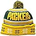 NFL Wordmark Light Up Printed Beanie Knit Cap (Green Bay Packers)