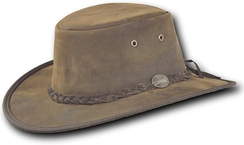 Miniatura 7 de Barmah Hats Sombrero de cuero de canguro Sundowner - Item 1019