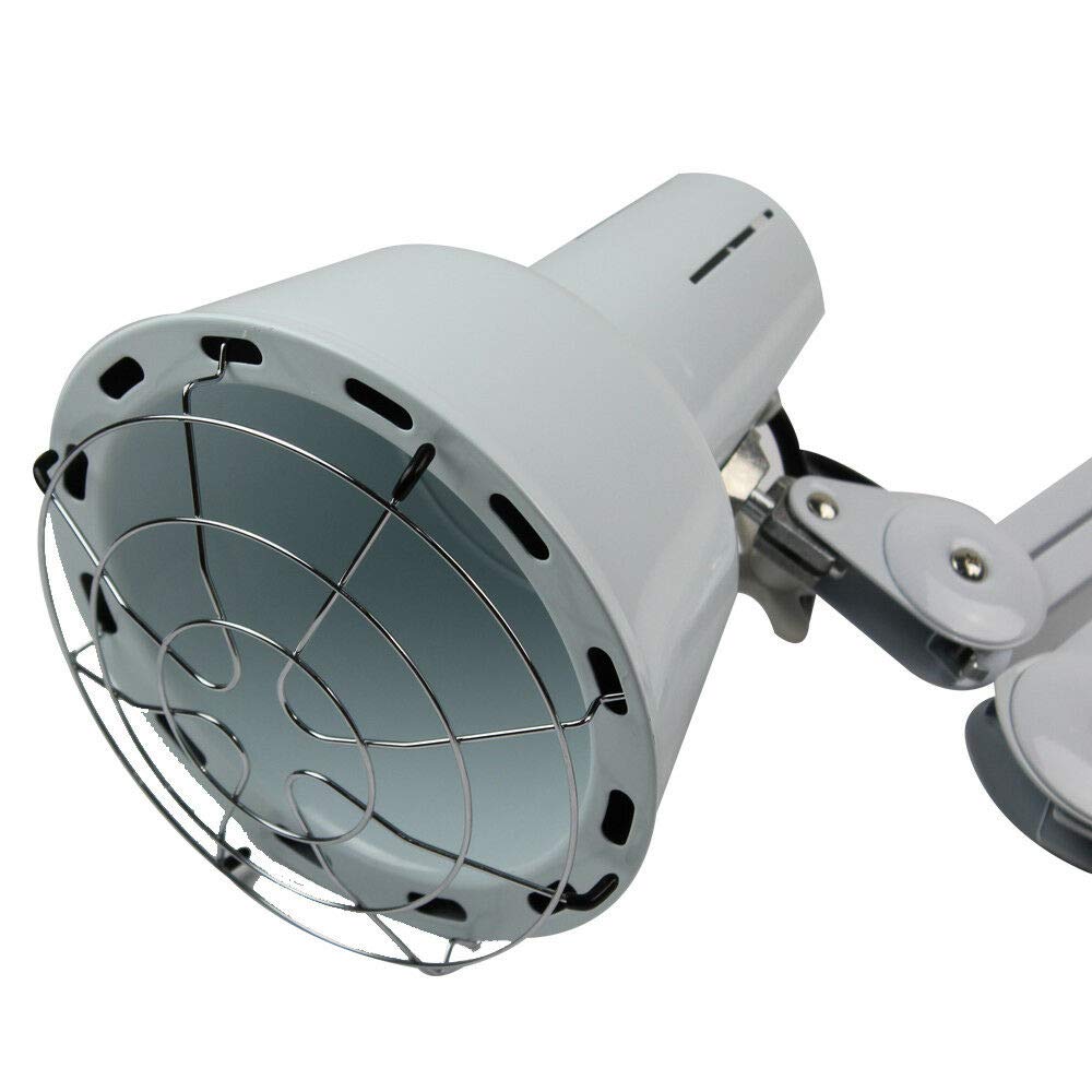 Lampes infrarouges E27 avec support de sol à roulettes - 275 W - 220 V | Traitement des rhumes, Traitement des tensions musculaires
