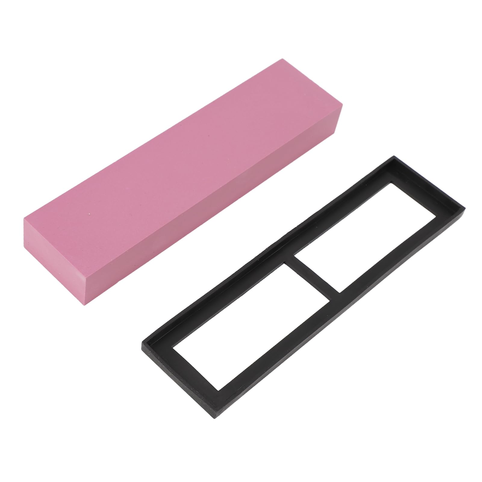 Pietra per Affilare Grana 3000 Pietra per Affilare Compatta a Doppia Faccia per, Campeggio, Portatile, Rubino 7,8x1,9x0,9 Pollici