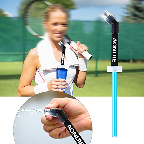 Canudo de garrafa, Andoer Palhinha para garrafa de água corrente macia Palha Garrafa de hidratação l