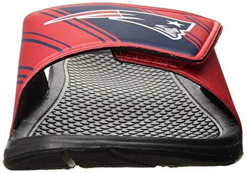 Image of FOCO mens NFL Team Logo Legacy Sport Slide Sandals