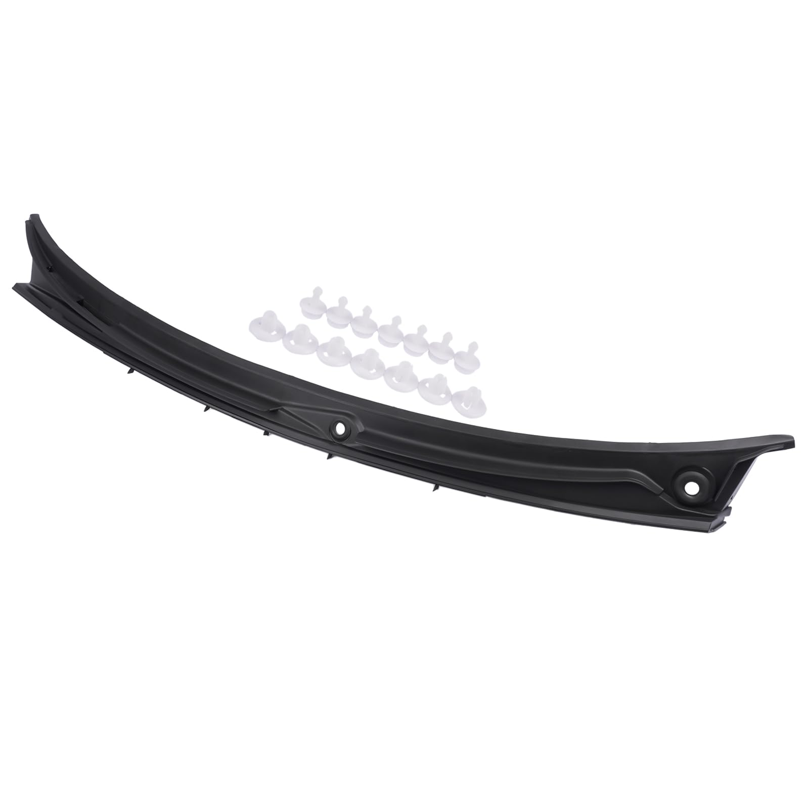 51718208483 - Copertura per motore tergicristallo compatibile con 3 E46 323i 328i 325i 330i 4 porte 1997-2006 angolo di ricambio per tergicristallo Cowl griglia Insert Panel Hopzty