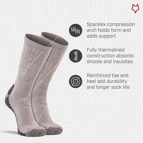 Men's Trailhead Heavyweight Crew Hiking Sock3