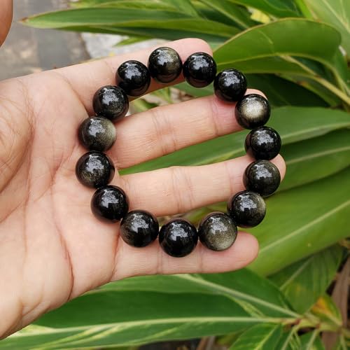 Stretch Bracelet for Women Men Natural Gemstone Round Stone Crystal Beads for Beaded Elastic Bracelet2