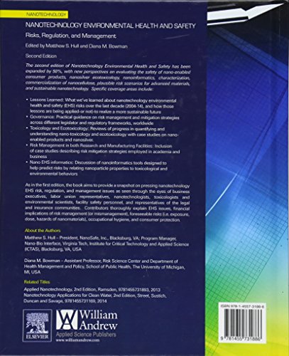 Nanotechnology Environmental Health and Safety: Risks, Regulation, and Management (Micro and Nano Technologies) - Image 2