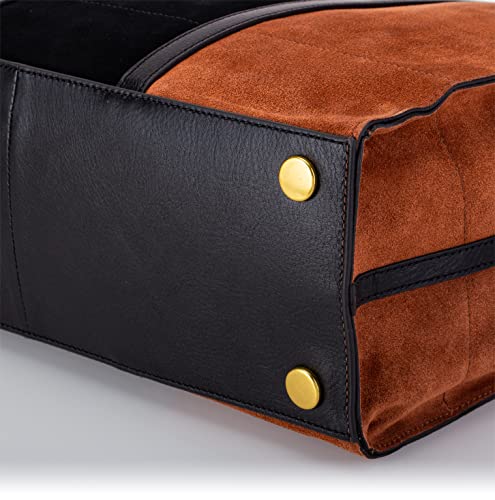 Sac Cabas Carmen Fossil Cuir Brandy - Solution d'Organisation Grand Volume - 4