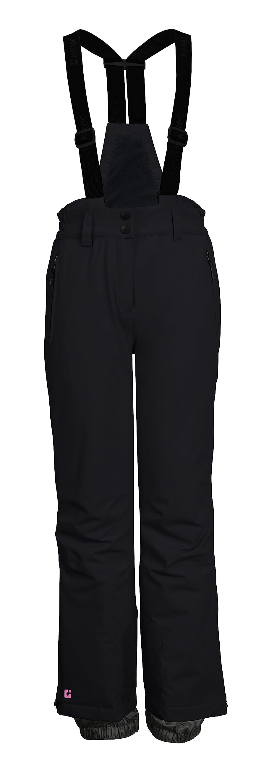 Killtec Mädchen Skihose/Funktionshose mit Latz, Kantenschutz und Schneefang Ksw 152 Grls Ski Pnts