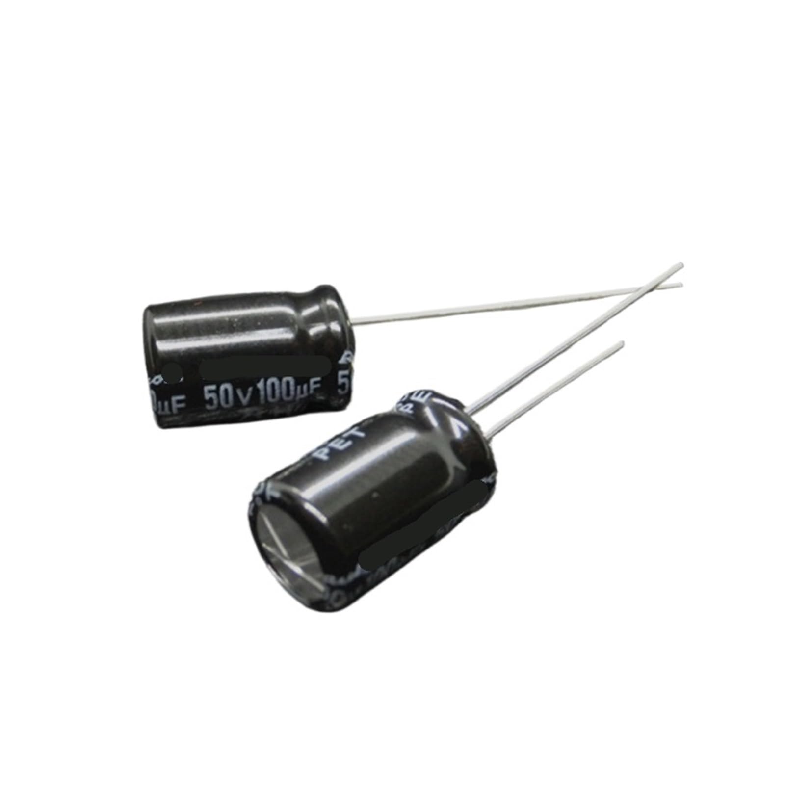 ICXLPMC (10pcs 50v100uF electrolytic capacitor 8 * 11.5 mm 50V capacitors