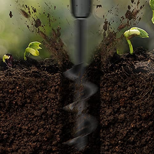 Auger Drill Bit for Planting – 3.5" x 16" and 1.6" x 16.5" Garden Auger Drill Bit for Cordless Drill,Efficient Planting Auger for Bulbs,Flowers,and Vegetables by TCBWFY - Image 4
