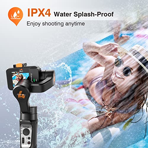 Hohem ISTEADYPRO 3-Axis Gimbal Stabilizer For Gopro 10/9/8/7/6/5 Osmo Action Camera Handheld Gimbal Tripod Mount Ipx4 Splash-Proof Bluetooth Control For Yi Cam, Insta 360, Sony Rx0 – Hohem Isteady Pro4 thumb #5