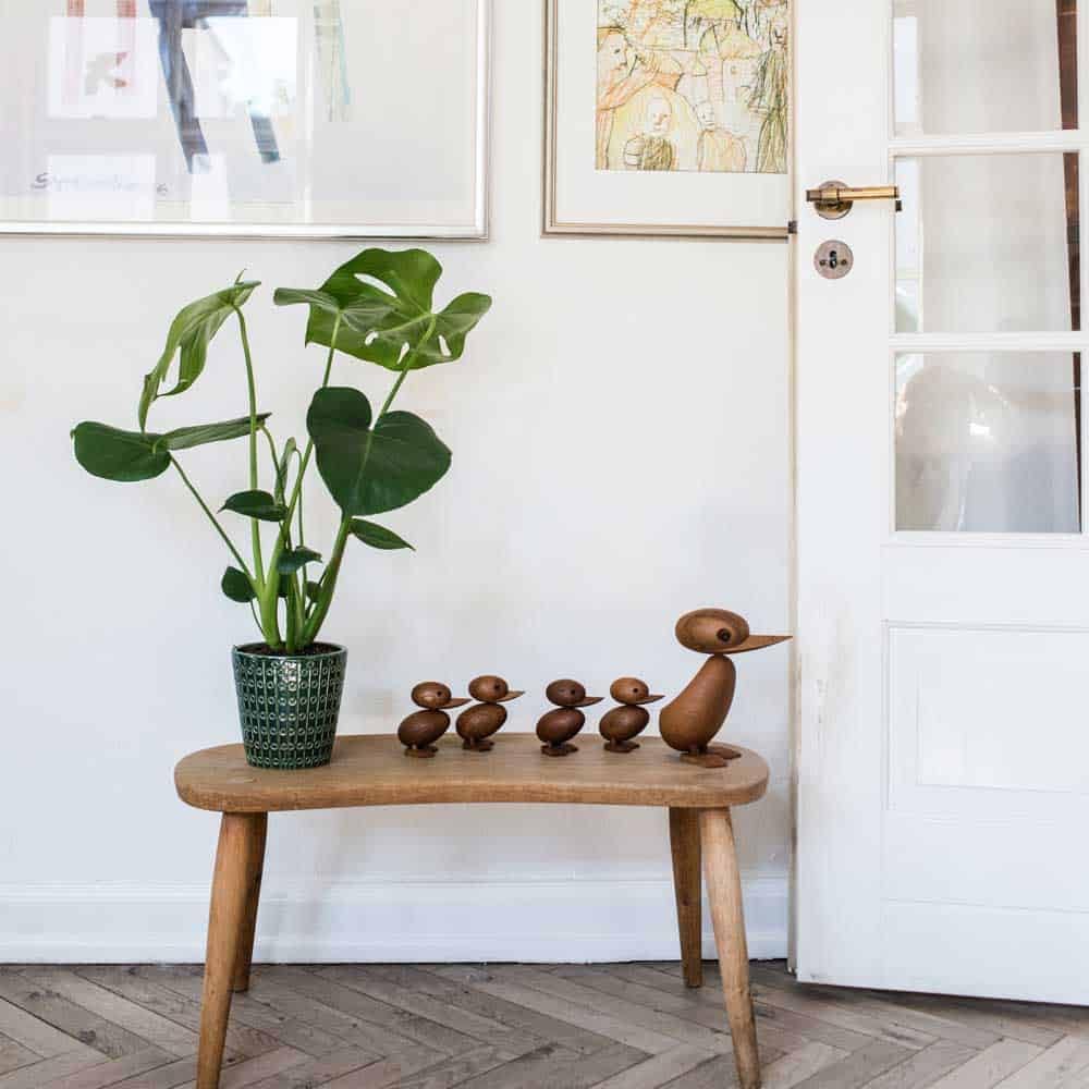 ArchitectMade - Hans Bølling - Large Wooden Duck : Amazon.ca: Home