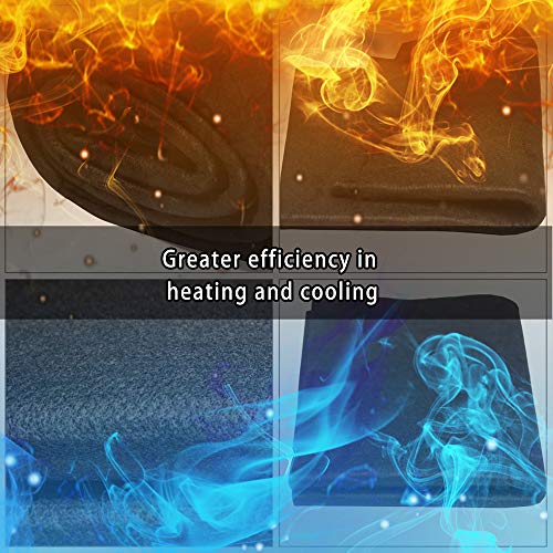 Hansway High Temp 18"X24"X1/4'' 6Mm Felt Carbon Fiber Welding Blankets Black (18 X 24 Inches) #TOP4