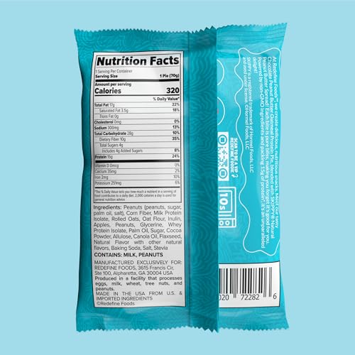 Redefine Foods Oatmeal Protein Pie Chocolate 8 unidades miniatura 6