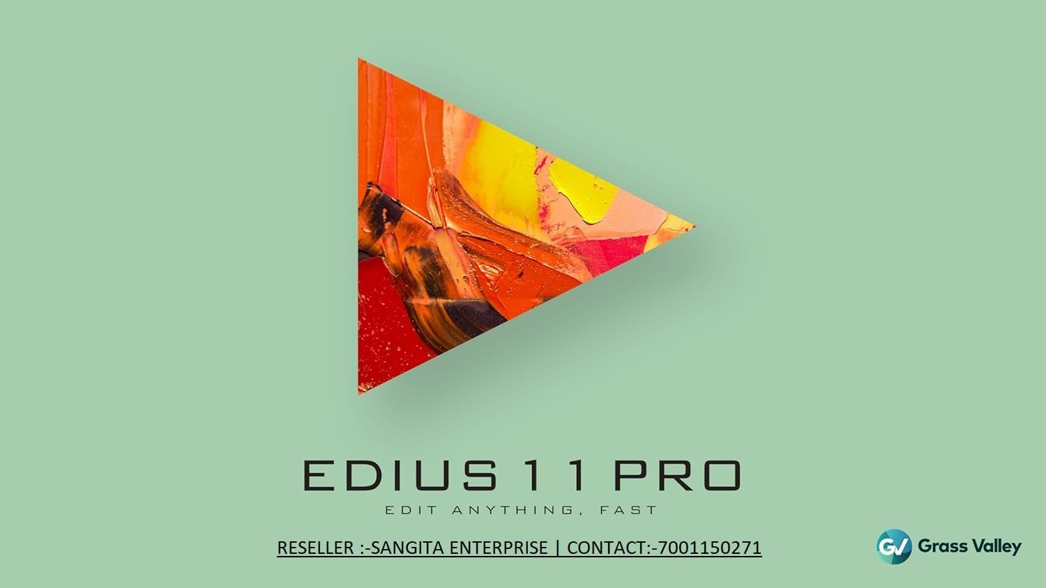 Grass Valley Edius 11 Pro Software for Video Editing and Mixing Grass Valley Edius 11 Pro Software for Video Editing and Mixing